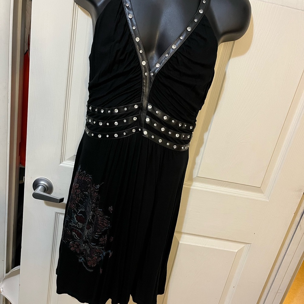 Ed Hardy Black Studded Dress